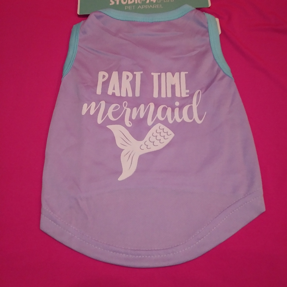 New Cute Purple Dog Shirt medium